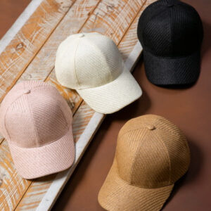 SUMMER WOVEN STRAW BASE BALL CAP 40HW604